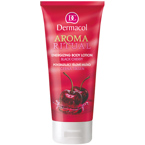 Dermacol Povzbuzující tělové mléko Černá Třešeň 200 ml