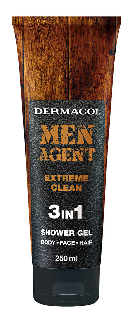 Dermacol Sprchový gel pro muže 3v1 Extreme Clean Men Agent (Shower Gel) 250 ml