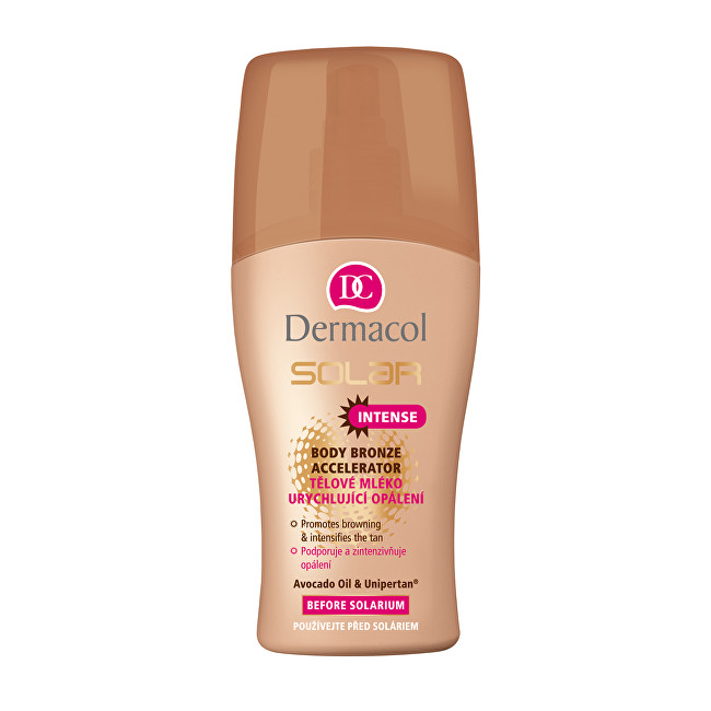 Dermacol Tělové mléko urychlující opálení Solar Intense (Body Bronze Accelerator) 200 ml