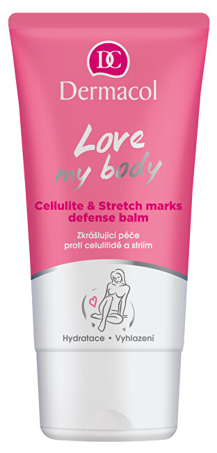 Dermacol Zkrášlující péče proti celulitidě a striím Love My Body (Cellulite &amp; Stretch Marks Defense Balm) 150 ml