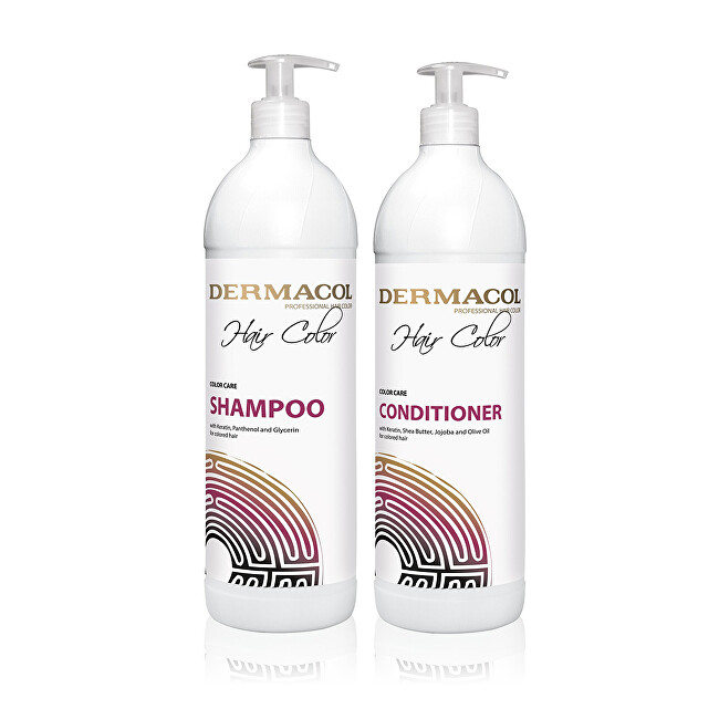Dermacol Zvýhodněné balení šampon a kondicionér na barvené vlasy Color Care