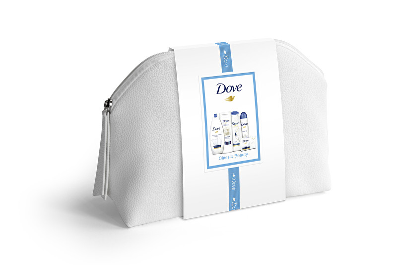 Dove Dárková kosmetická sada v taštičce pro ženy Classic Beauty