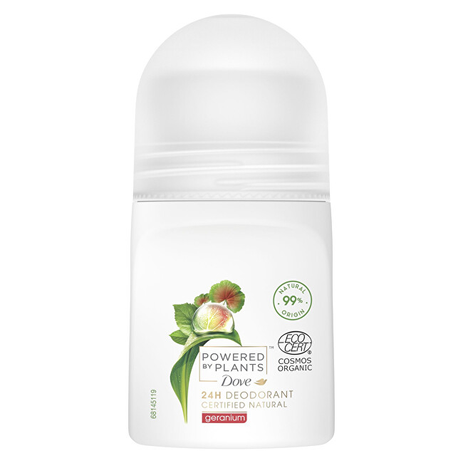 Dove Deodorant roll-on Pelargonie Powered by Plants Geranium (24H Deodorant) 50 ml