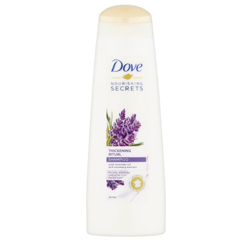 Dove Objemový šampon s levandulovým olejem a extraktem z rozmarýnu Nourishing Secrets (Shampoo) 250 ml