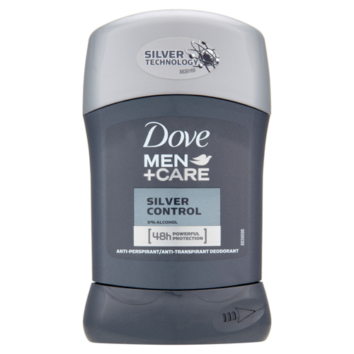 Dove Tuhý deodorant Men+Care Silver Control 50 ml