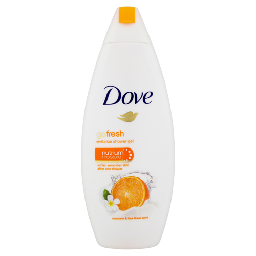 Dove Vyživující sprchový gel s vůní mandarinky a květu tiaré Go Fresh (Revitalize Shower Gel) 250 ml