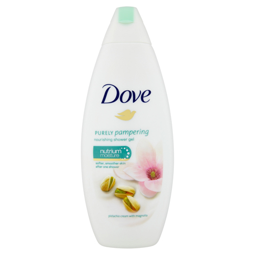 Dove Vyživující sprchový gel s vůní pistácie a magnólie Purely Pampering (Nourishing Shower Gel) 250 ml