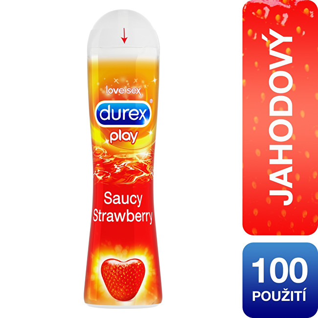 Durex Lubrikační gel Play Strawberry 50 ml