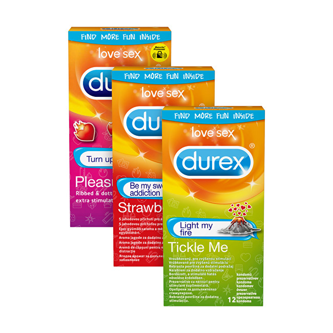 Durex Sada kondomů Emoji 36 ks