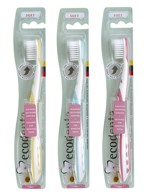 Ecodenta Jemný zubní kartáček (Soft Toothbrush) 1 ks