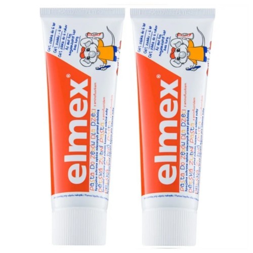 Elmex Dětská zubní pasta Kids Duopack 2 x 50 ml