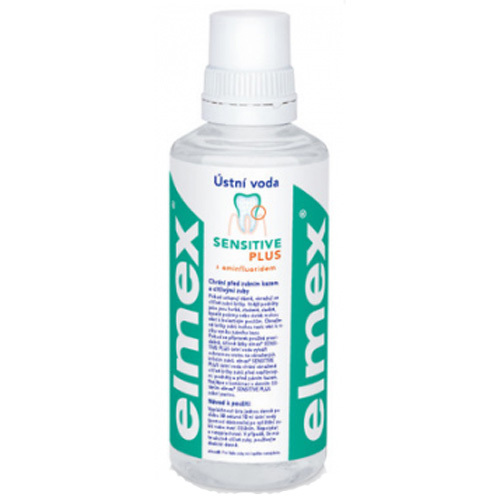 Elmex Ústní voda Sensitive Plus pro citlivé zuby 400 ml