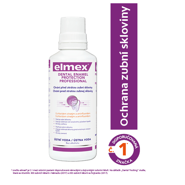 Elmex Ústní voda bez alkoholu (Dental Enamel Protection Professional) 400 ml