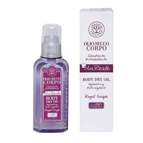 Erbario Toscano BIO tělový suchý olej z hroznů (Body Dry Oil) 125 ml