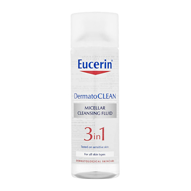 Eucerin Čisticí micelární voda 3v1 DermatoCLEAN (Micellar Cleansing Fluid) 400 ml