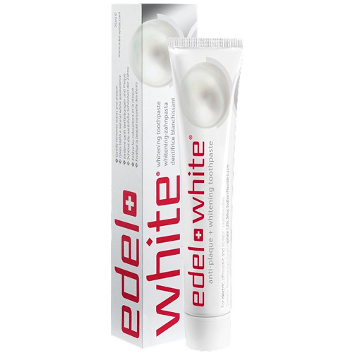 Edel+White Zubní pasta Anti-Plaque+Whitening 75 ml