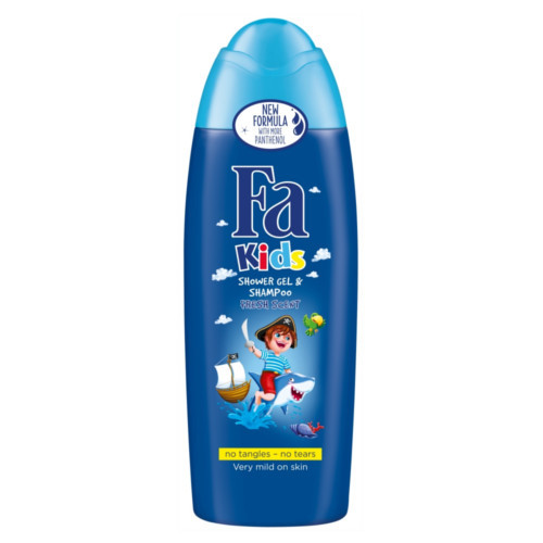 Fa Sprchový gel a šampon se svěží vůní Kids (Shower Gel &amp; Shampoo) 250 ml