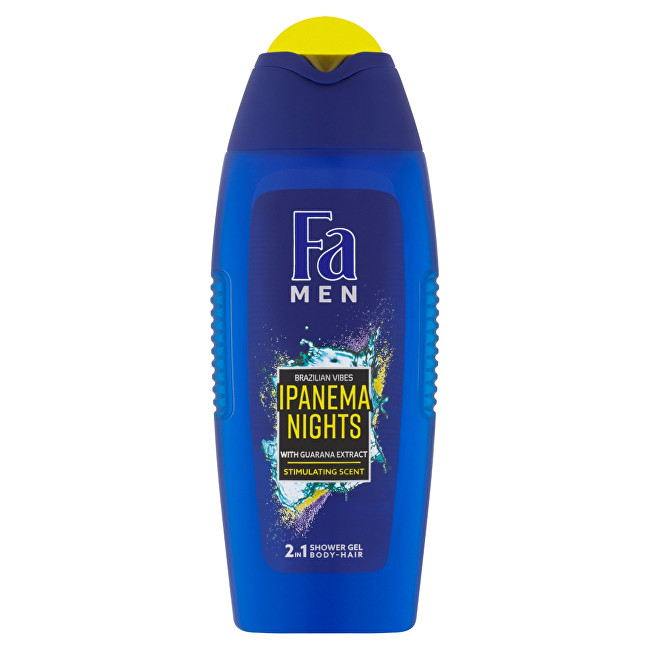Fa Sprchový gel s guaranou 2v1 pro muže Ipanema Nights (Body & Hair Shower Gel) 400 ml
