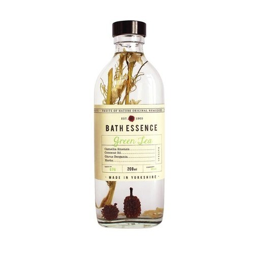 Fikkerts Koupelová olejová esence Zelený čaj (Bath Essence) 200 ml