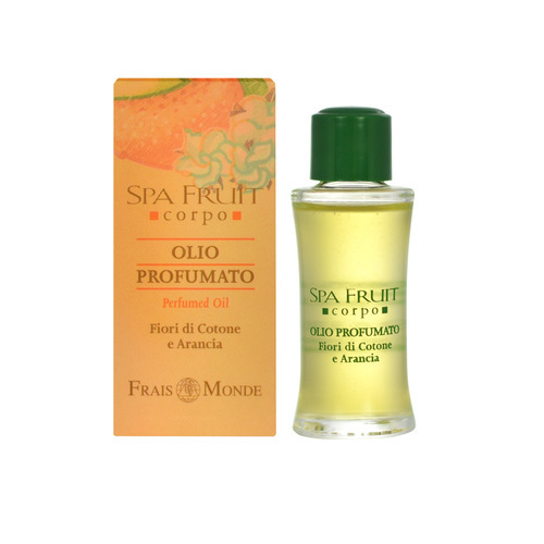 Fotografie Frais Monde Parfémovaný olej Bavlna a Pomeranč (Spa Fruit Cotton Flower And Orange Perfumed Oil) 10