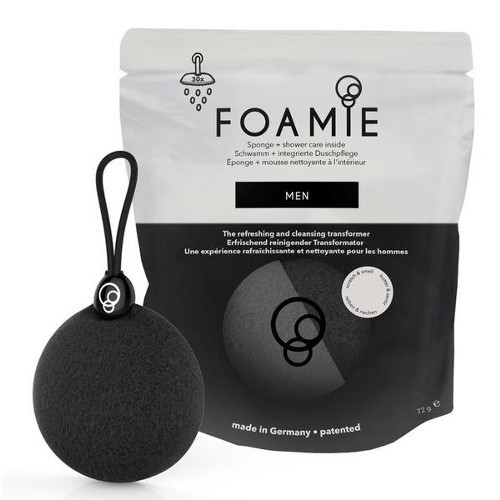 Foamie Jemná čisticí houba a mýdlo do sprchy pro muže Men