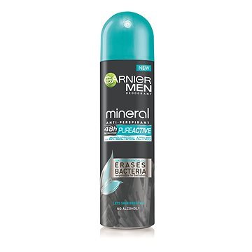 Garnier Antibakteriální antiperspirant ve spreji pro muže (Mineral Pure Active Anti-Perspirant) 150 ml