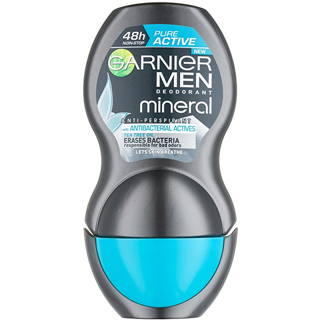 Garnier Antibakteriální kuličkový antiperspirant pro muže (Deo Men Mineral Antiperspirant) 50 ml