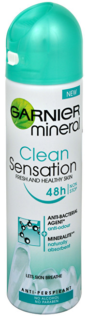 Garnier Minerální deodorant Clean Sensation ve spreji pro ženy 150 ml