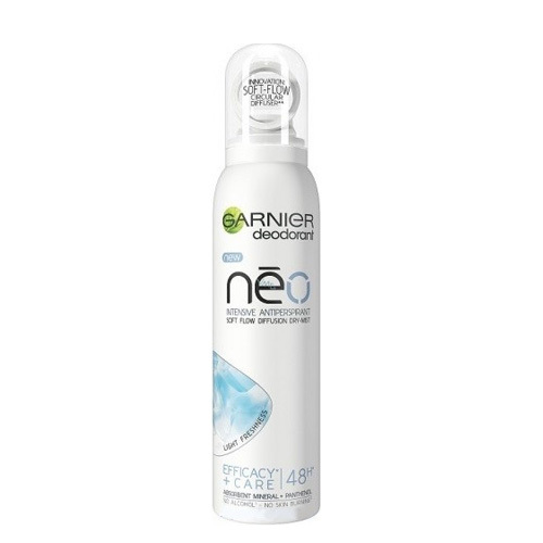 Garnier Antiperspirant ve spreji s panthenolem Light freshness Néo (Intensive Antiperspirant) 150 ml
