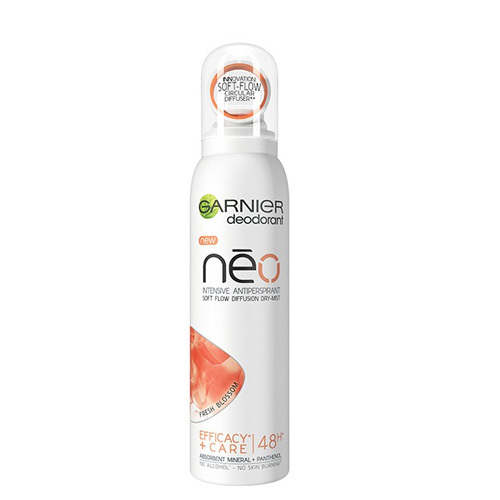 Garnier Antiperspirant ve spreji s panthenolem Pure Cotton Néo (Intensive Antiperspirant) 150 ml