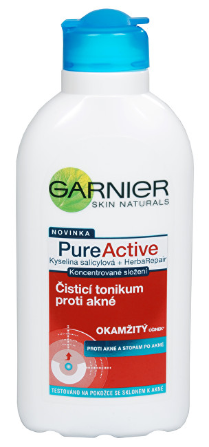 Garnier PureActive čisticí tonikum proti akné 200 ml