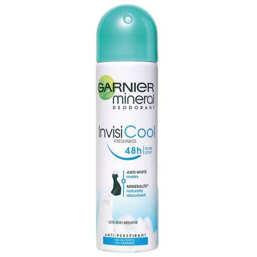 Garnier Minerální deodorant Invisi Cool ve spreji pro ženy 150 ml