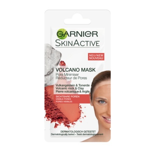 Garnier Hřejivá čisticí maska se sopečnými minerály a jílem na mastnou pleť s póry Skin Active (Volcano Mask) 8 ml