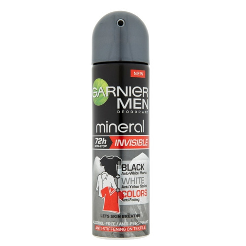 Garnier Minerální antiperspirant ve spreji pro muže 72H Mineral Invisible 150 ml