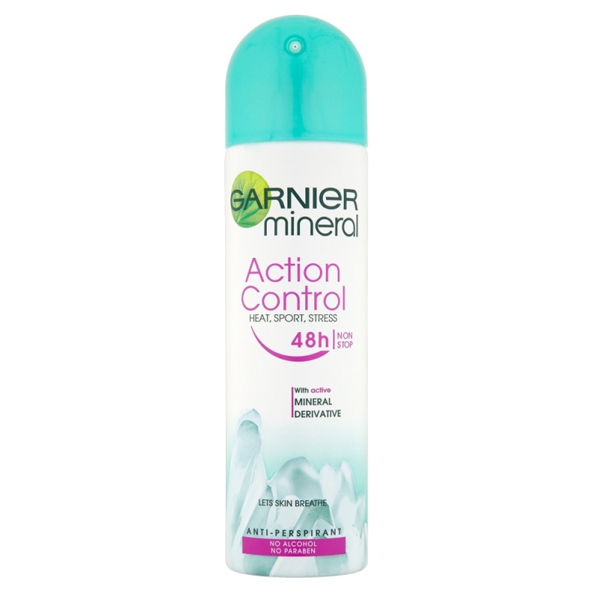 Garnier Minerální deodorant Action Control ve spreji pro ženy 150 ml