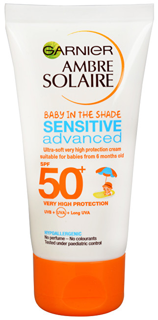 Garnier Opalovací krém pro děti Ambre Solaire SPF 50+ (Sensitive Advanced) 50 ml