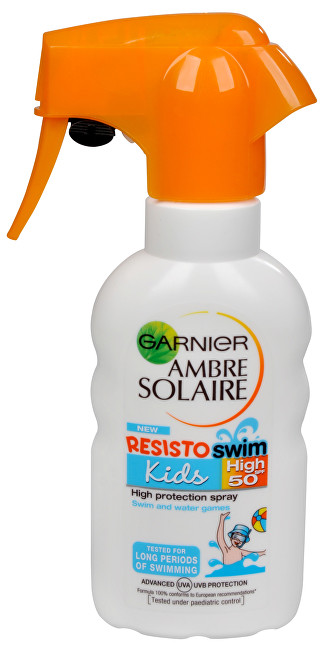 Garnier Opalovací sprej pro děti Ambre Solaire Resisto Kids SPF 50 (High Protection Spray) 200 ml