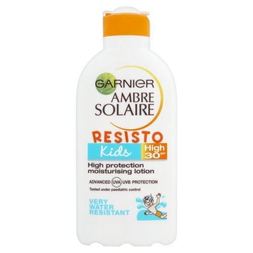 Garnier Voděodolné opalovací mléko pro děti SPF 30 Ambre Solaire Kids (High Protection Lotion) 200 ml