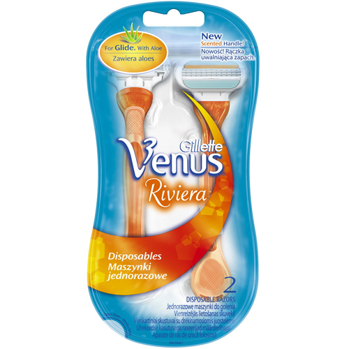 Gillette Jednorázová dámská holítka Venus Riviera 2 ks