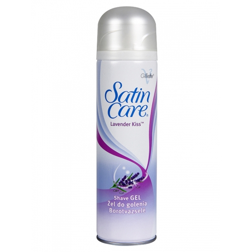 Gillette Levandulový gel na holení Satin Care Lavender Kiss (Shave Gel) 200 ml