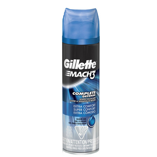 Gillette Zklidňující gel na holení Mach3 (Smoothing Gel) 200 ml