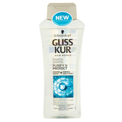 Gliss Kur Regenerační šampon Purify &amp; Protect (Shampoo) 400 ml