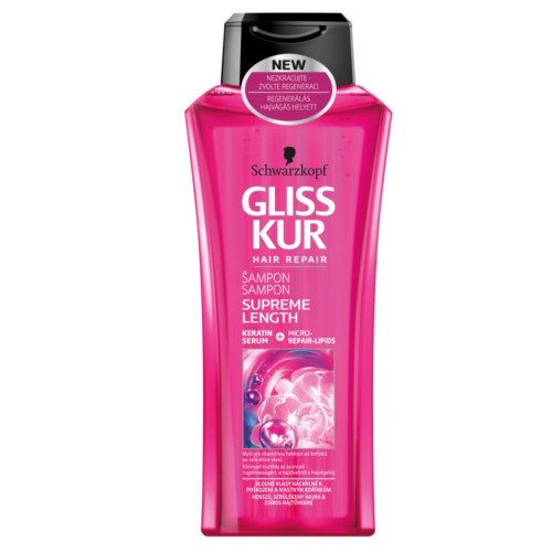 Gliss Kur Regenerační šampon Supreme Lenght (Shampoo) 400 ml
