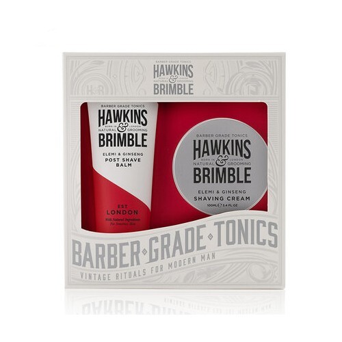 Hawkins & Brimble Dárková sada na holení pro muže
