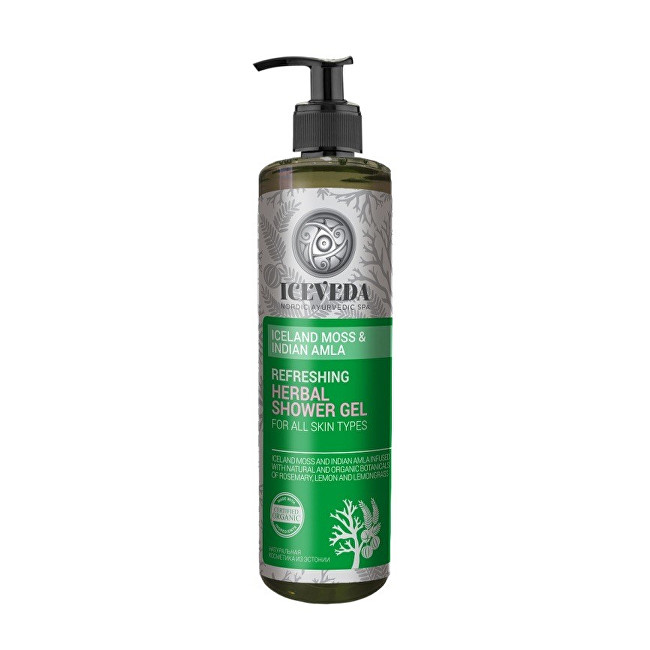 Iceveda Bylinný sprchový gel Osvěžující s islandským mechem a indickou amlou 280 ml