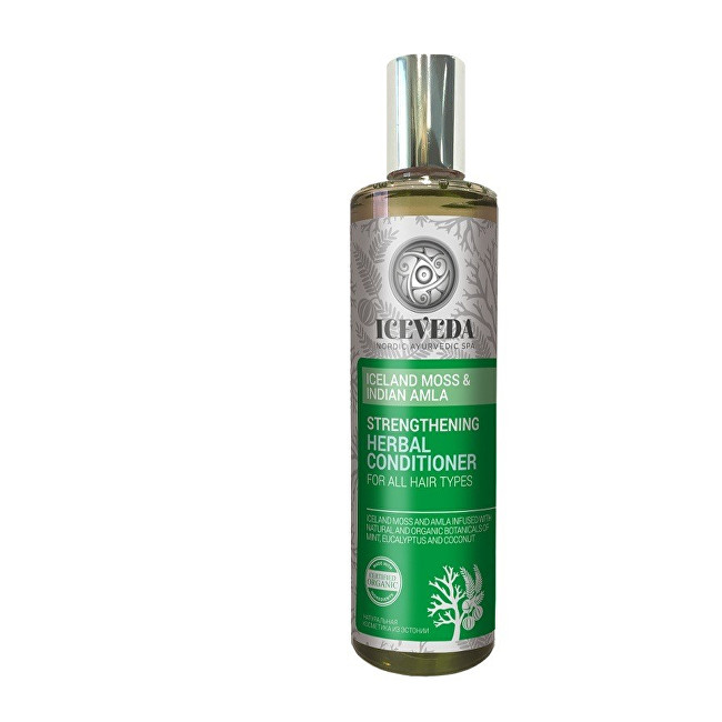 Iceveda Zpevňující bylinný kondicionér na vlasy Islandský mech a indická amla 280 ml