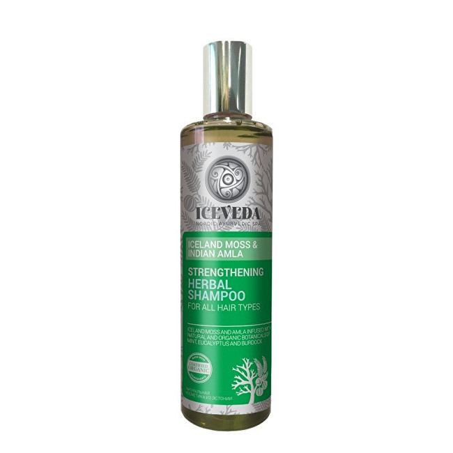 Iceveda Zpevňující bylinný šampon Islandský mech a indická amla 280 ml