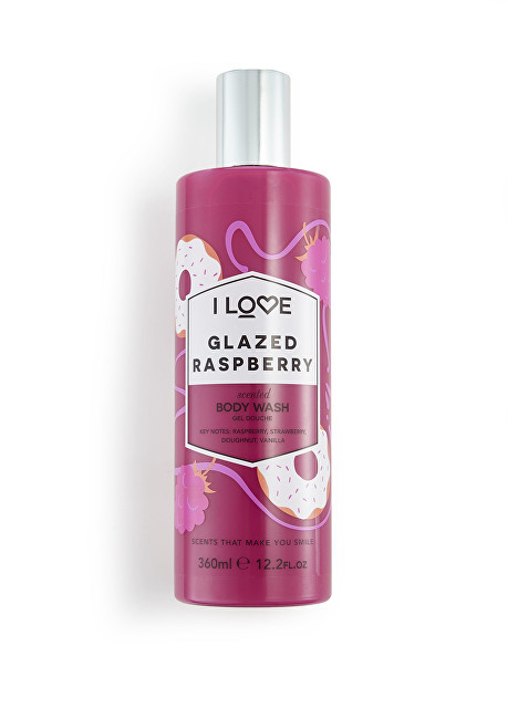 I Love Sprchový gel Glazed Raspberry (Body Wash) 360 ml