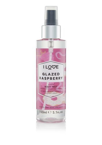 I Love Tělový sprej Glazed Raspberry (Body Mist) 150 ml