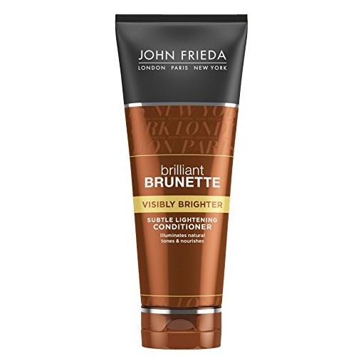 John Frieda Kondicionér pro lesk hnědých vlasů Brilliant Brunette Visibly Brighter (Subtle Lightening Conditiooner) 250 ml